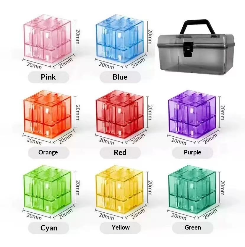 DIY Transparent Magnetic Building Block Toy 5