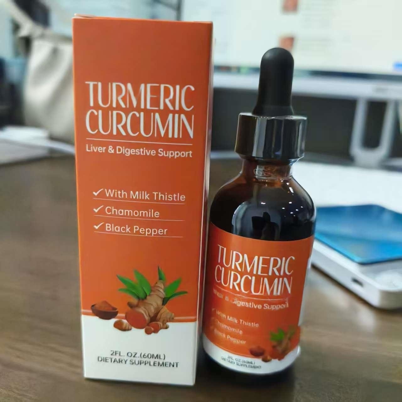 Turmeric Magnesium Drops 60ml — foto 2