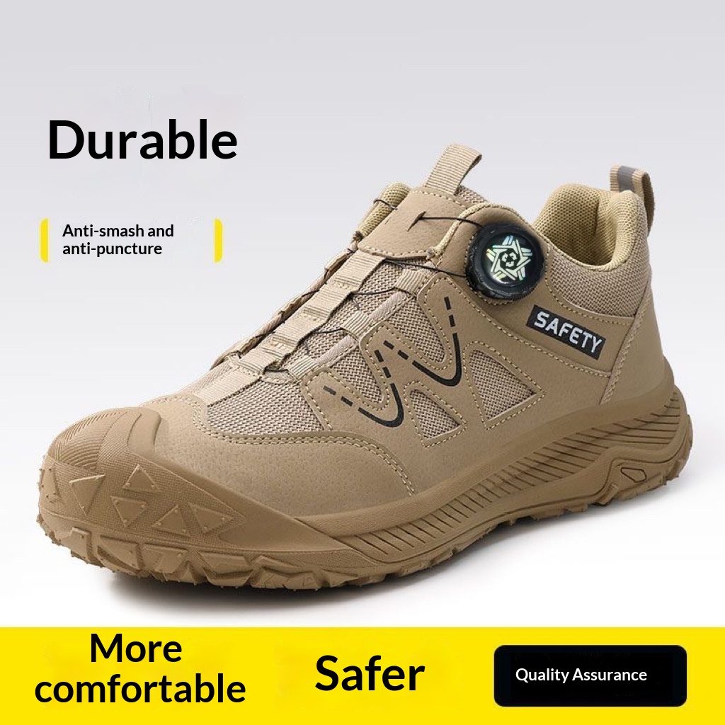 Mens Comfortable Durable And Breathable Safety Shoes