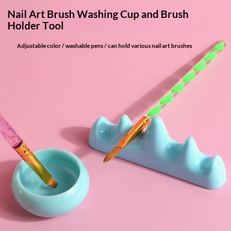 Cleaner Alcohol-based Nail Polish Remover Cup Pen Holder Nail Art Tools