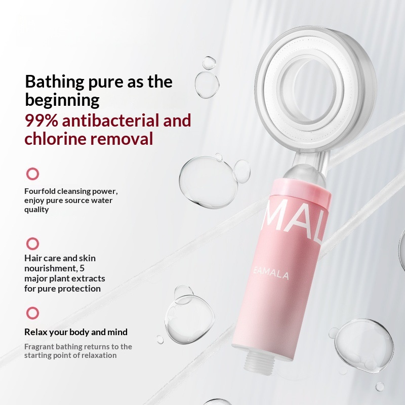 Aromatherapy Shower Pressurized Showerhead Filter