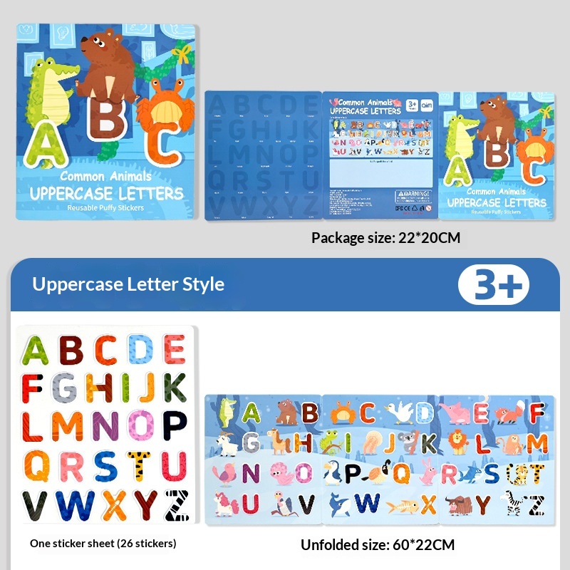 Bubble Stickers Early Learning Toy For Kindergarten 2