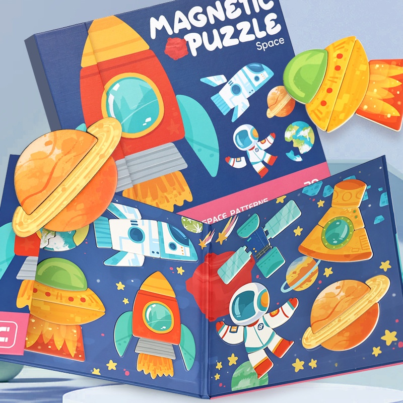 Childrens 8-in-1 Magnetic Refrigerator Sticker Toy 4