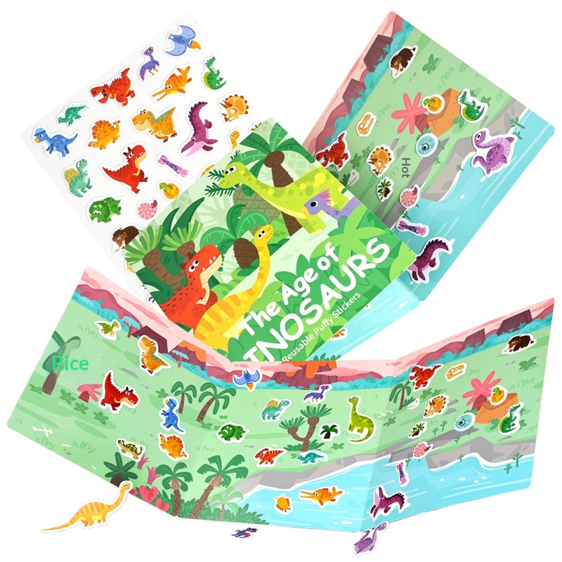 Bubble Stickers Early Learning Toy For Kindergarten 10
