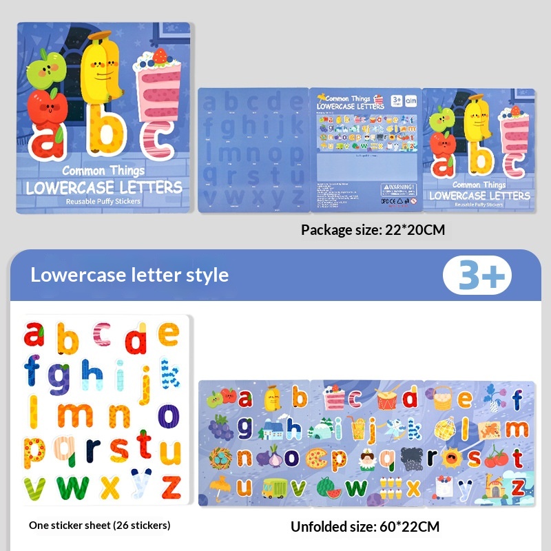 Bubble Stickers Early Learning Toy For Kindergarten 4