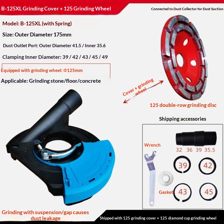 Angle Grinder Grinding Cover