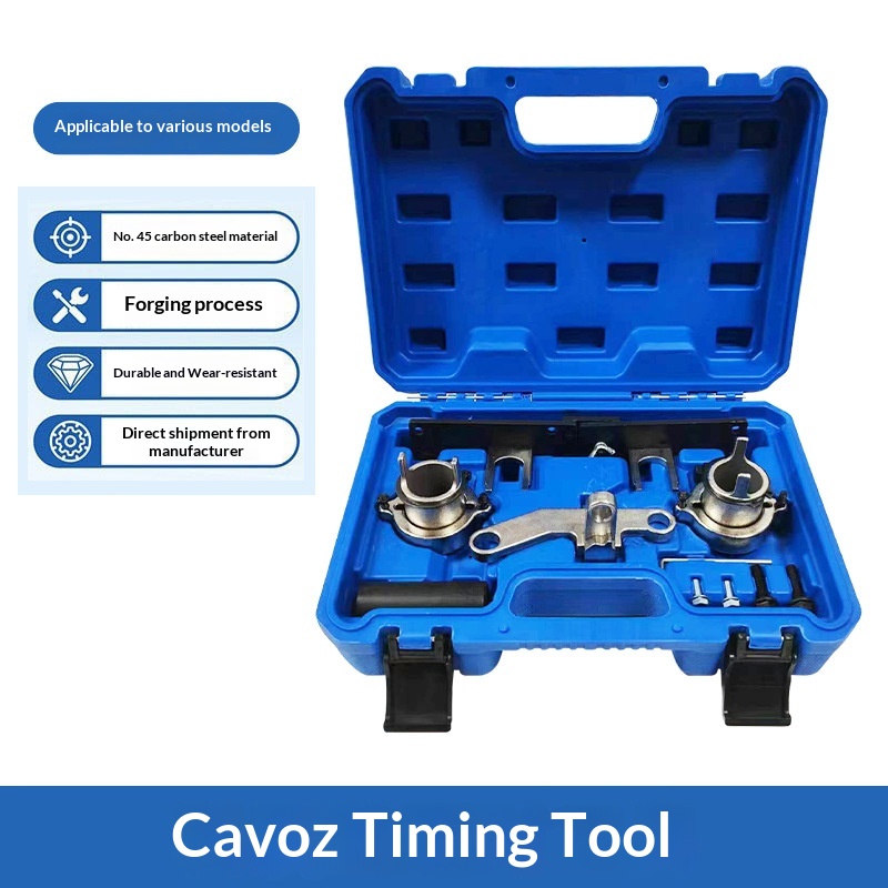 Engine Timing Tool Kit With 11 Pieces Compatible With Crankshaft Lock