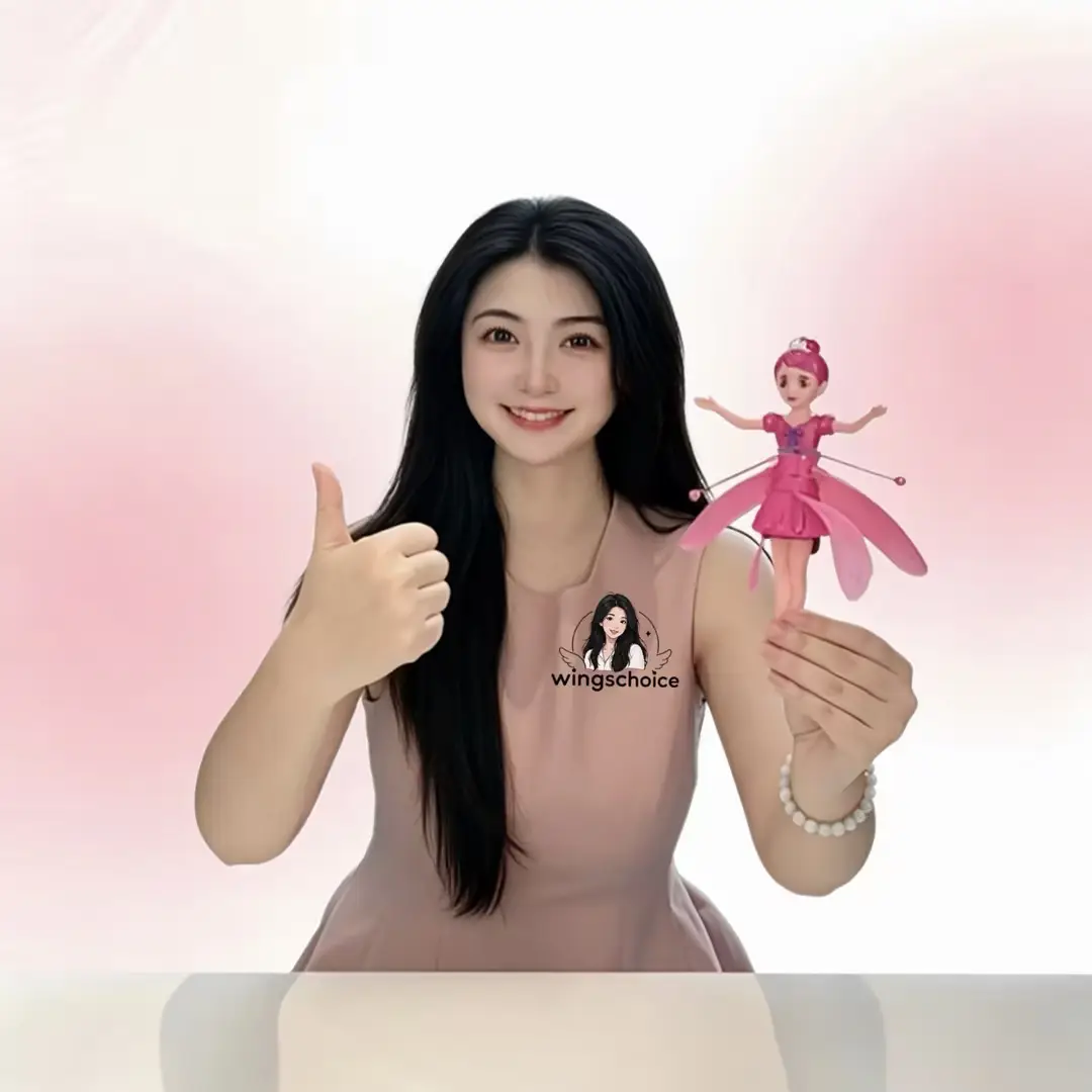 Flying Fairy Gesture-Sensing Smart Motion-Activated Light-Rechargeable Kids
