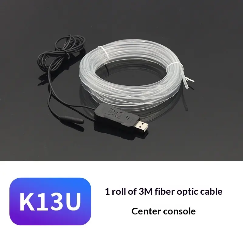 Car Atmosphere Light 64 Color Colorful Optical