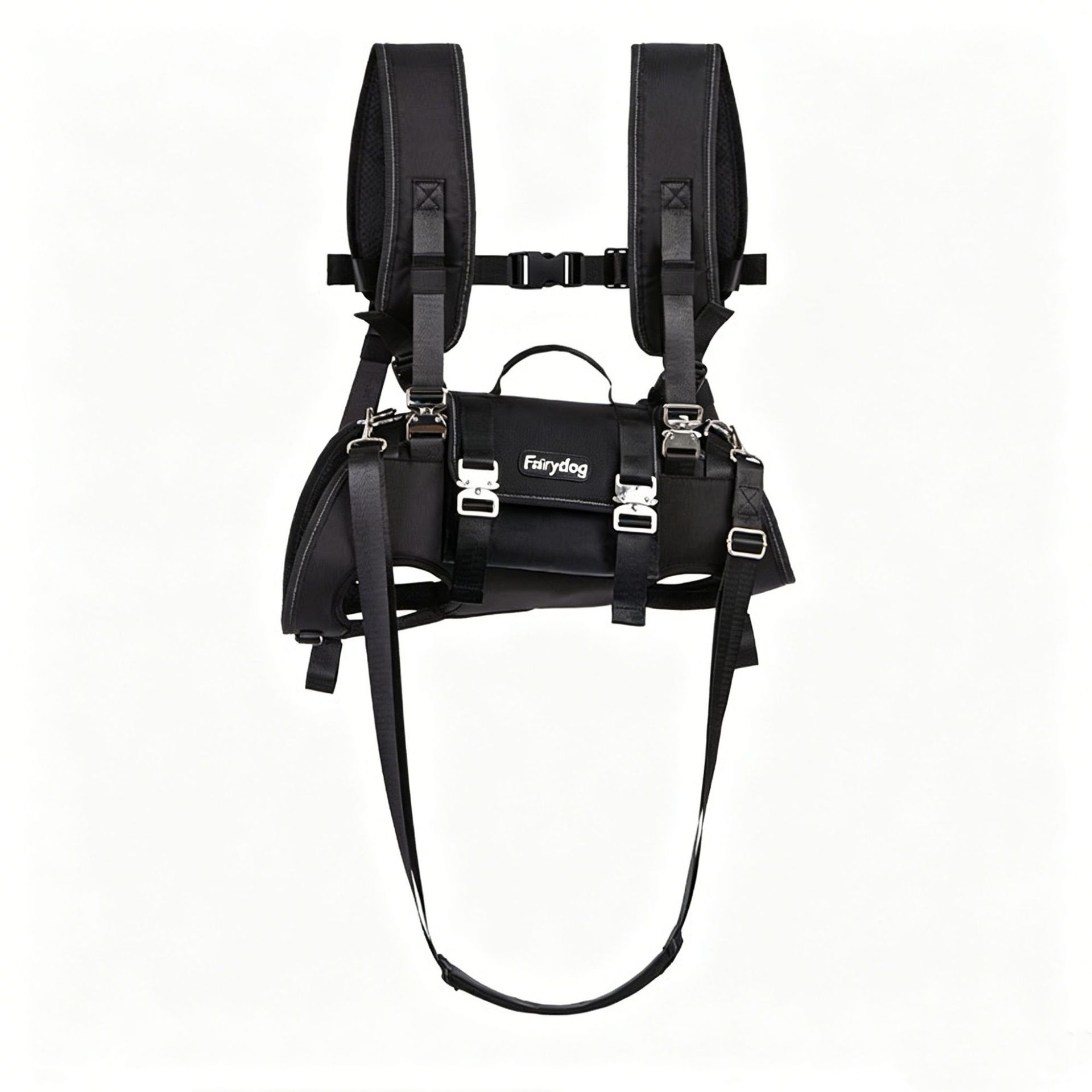 Shoulder- And Crossbody Pet Dog Backpack, Small Dog Leash Handbag 5
