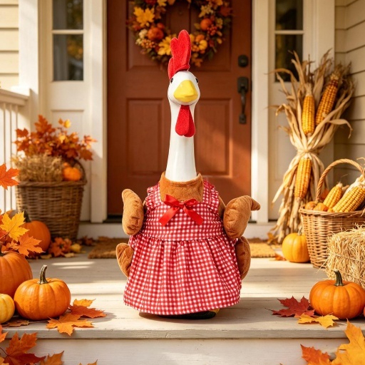 New Gardeners' Clothing Set For Large Geese In The Courtyard