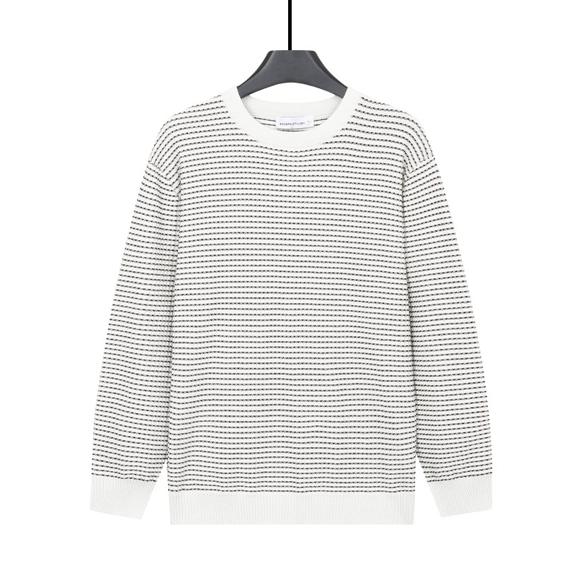 Round-Neck Knit Sweater, picture 6 of 9