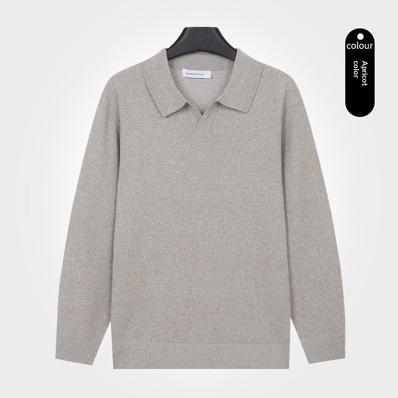 V-Neck Knitted Pullover Sweater, picture 7 of 7