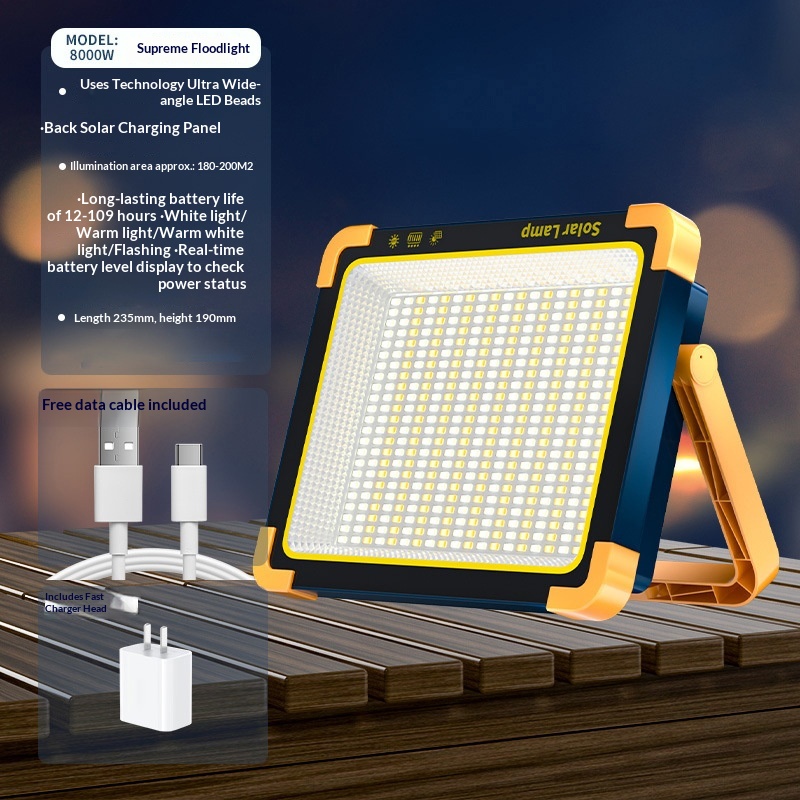 Camping Lamp Outdoor Solar charged Camping Light