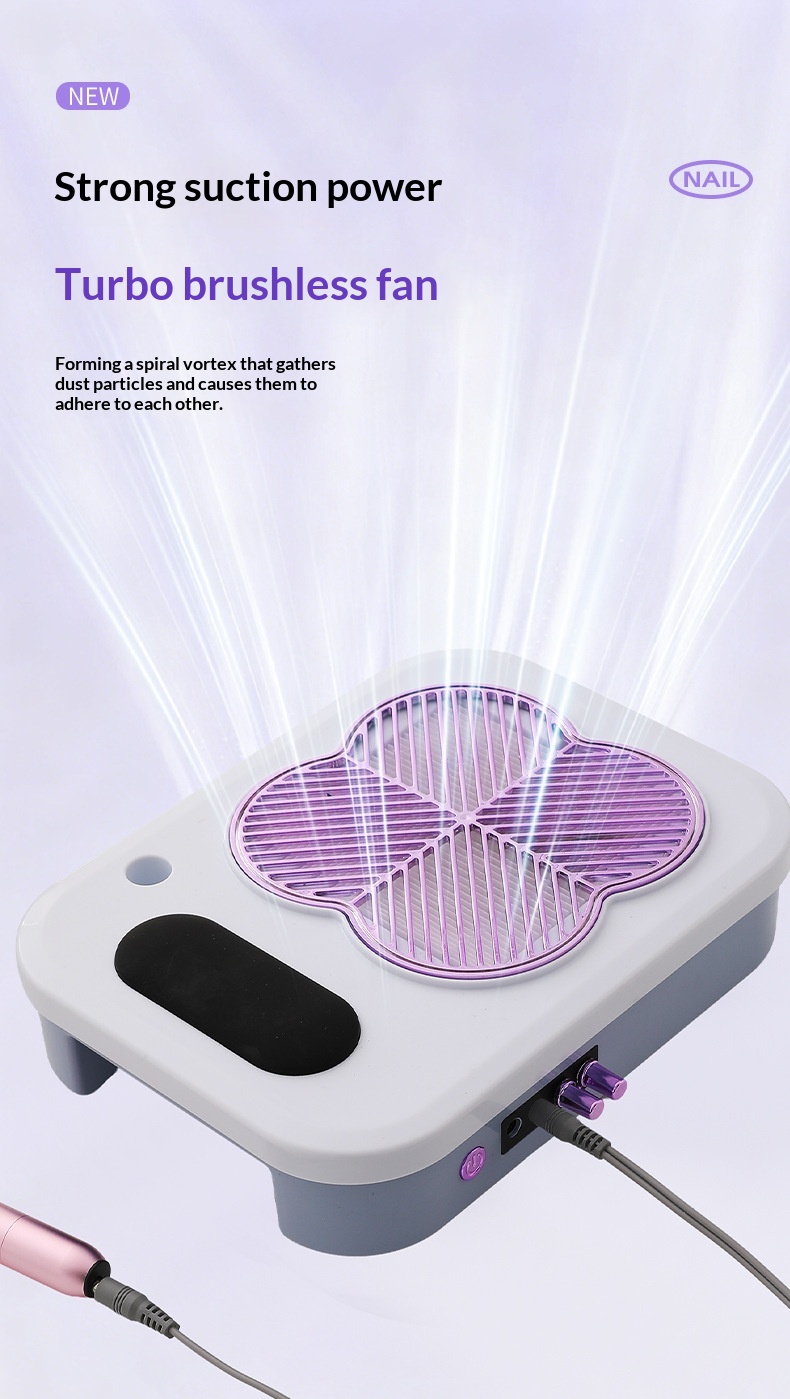 Nail Vacuum Cleaner 3-in-1 Nail Tool — foto 4