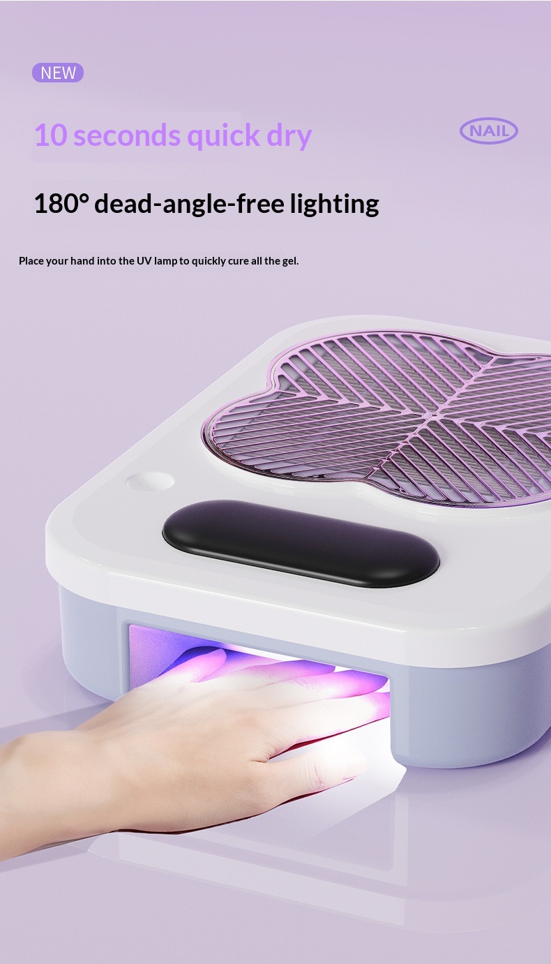 Nail Vacuum Cleaner 3-in-1 Nail Tool — foto 2