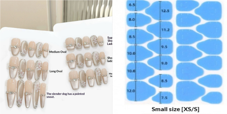 High End Fair Toning Purely Handmade Wearable Nails