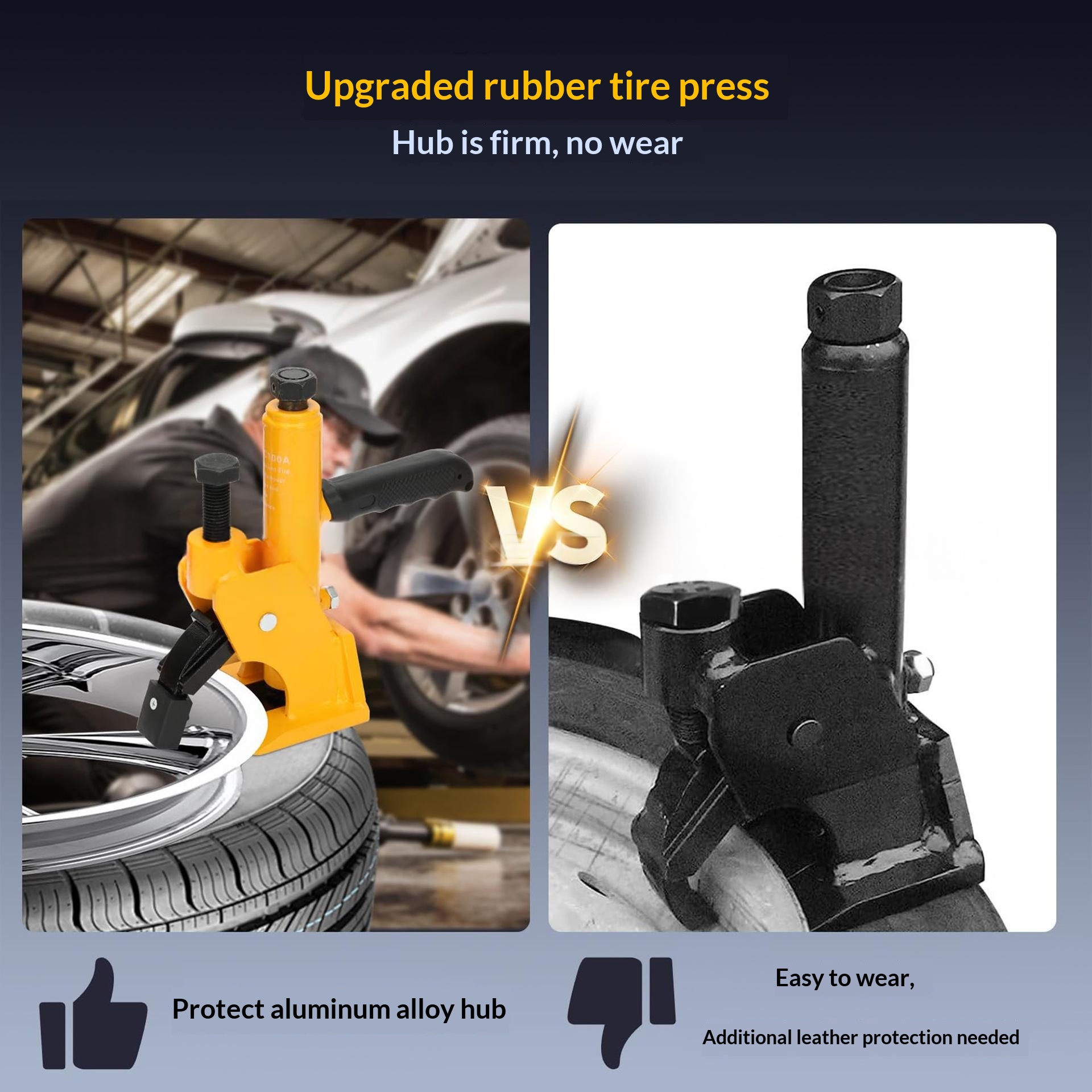 Compact Car Tire Press Manual Tire Changer 5
