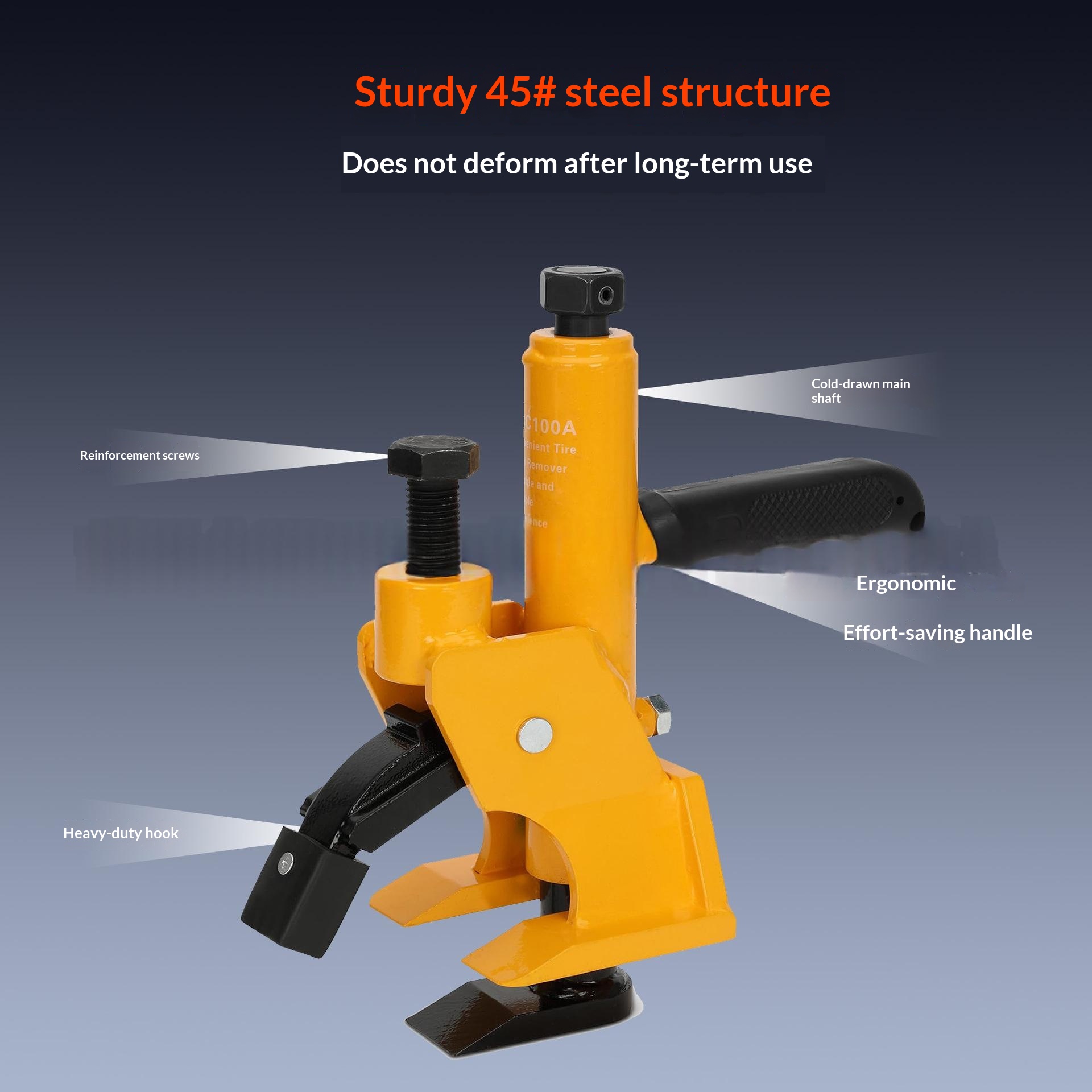 Compact Car Tire Press Manual Tire Changer 2