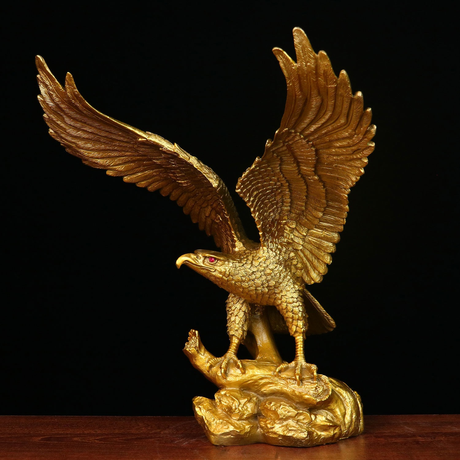 Bronze Eagle Figurine A Symbol Of Great Ambitions Decorative Craft