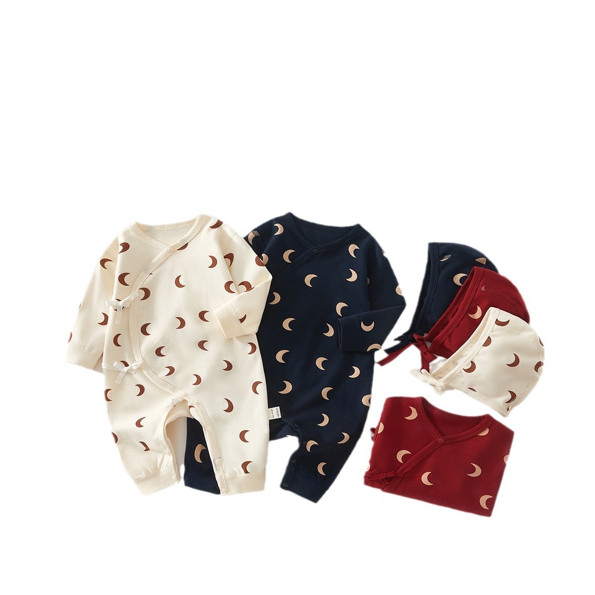 Baby Clothes Pure Cotton Class A Spring Romper For Newborns 8