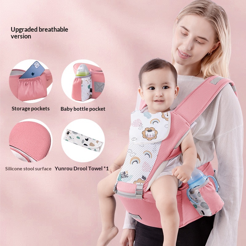 Baby Carrier Waist Stool Multi-functional Front-carrying Lightweight For Convenient Outings 6