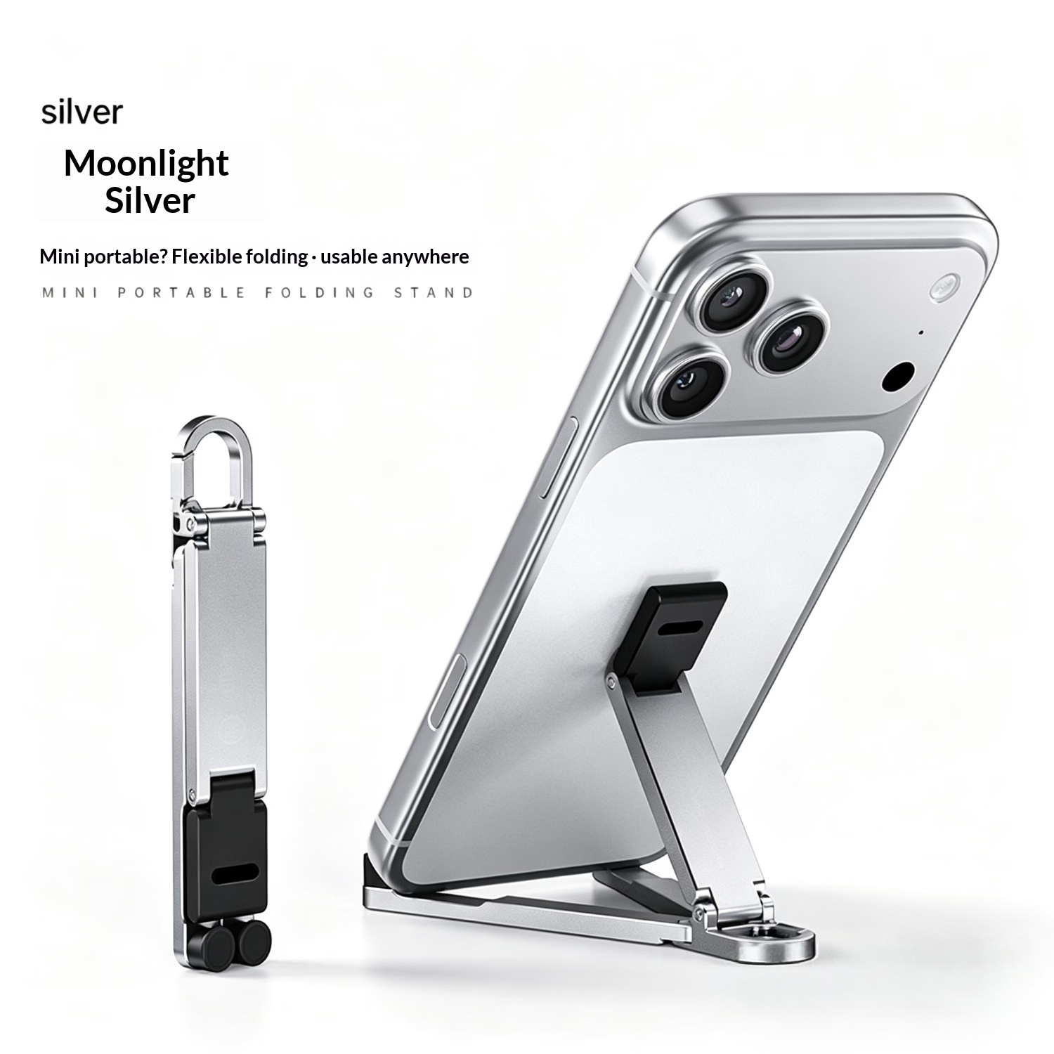 Mini Multi-function Keychain Hook And Desktop Phone Stand 4