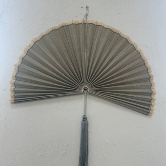 Decorative Hanging Fan For Tea Rooms Wall-Mounted Craft Fan Creative Decorative Hanging Ornament - image 11