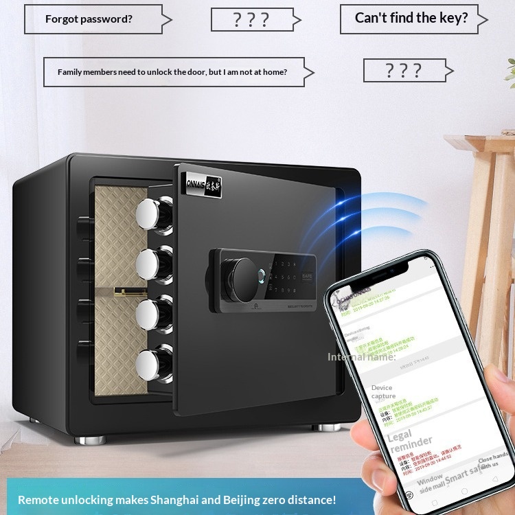 Ounais Safe Household Small Security Box