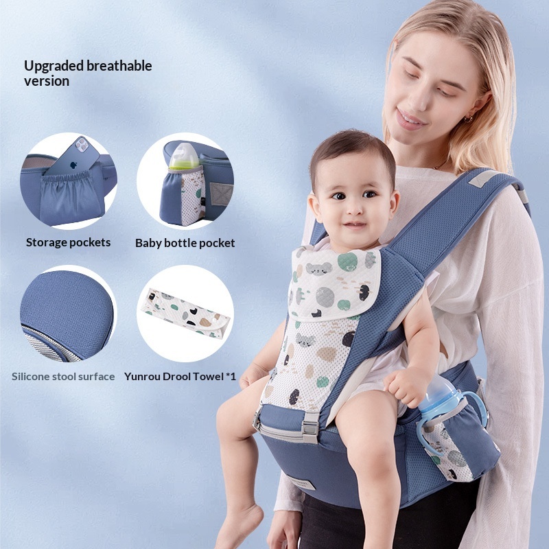 Baby Carrier Waist Stool Multi-functional Front-carrying Lightweight For Convenient Outings 2