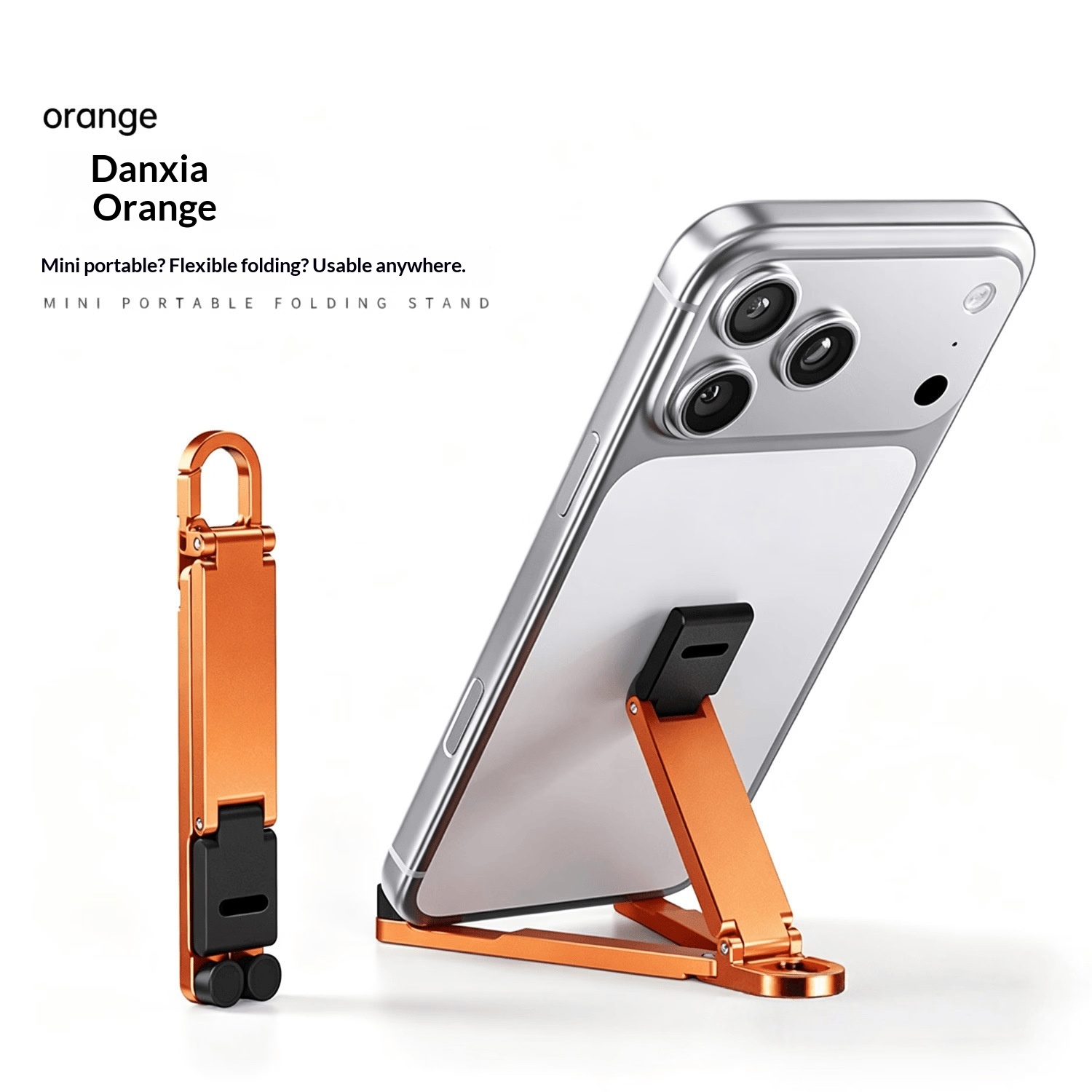 Mini Multi-function Keychain Hook And Desktop Phone Stand 8