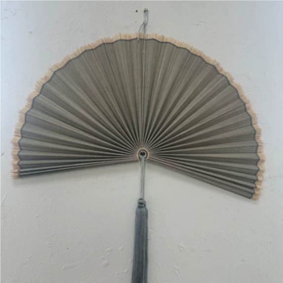 Decorative Hanging Fan For Tea Rooms Wall-Mounted Craft Fan Creative Decorative Hanging Ornament - image 24