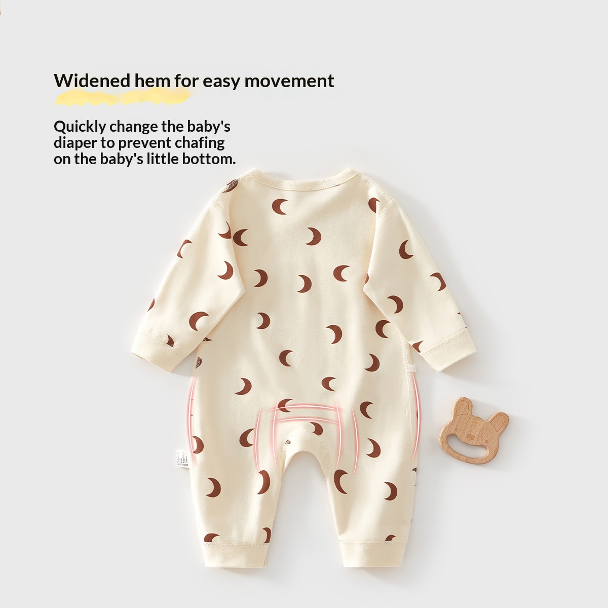 Baby Clothes Pure Cotton Class A Spring Romper For Newborns 7