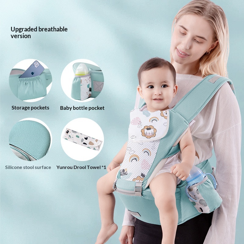 Baby Carrier Waist Stool Multi-functional Front-carrying Lightweight For Convenient Outings 8