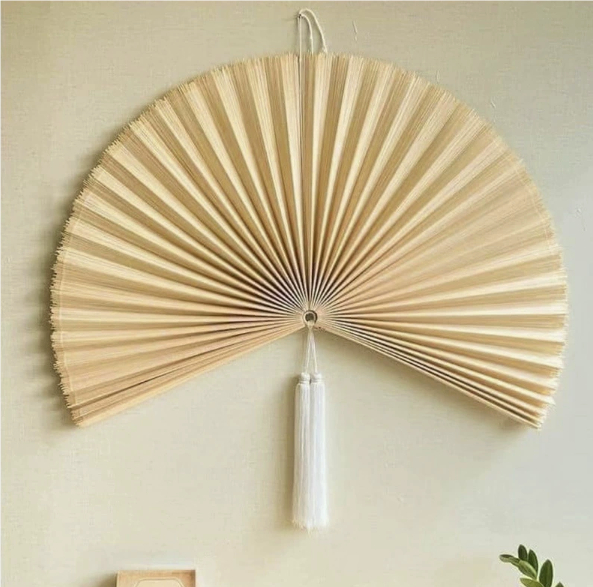 Decorative Hanging Fan For Tea Rooms Wall-Mounted Craft Fan Creative Decorative Hanging Ornament - image 18