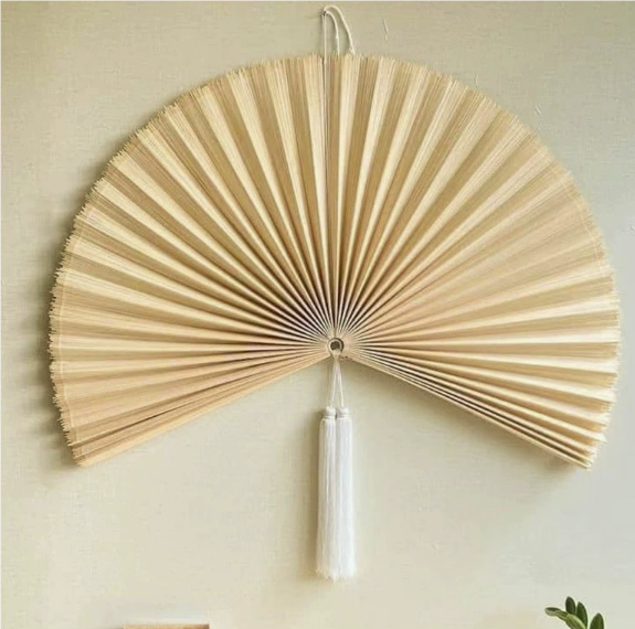 Decorative Hanging Fan For Tea Rooms Wall-Mounted Craft Fan Creative Decorative Hanging Ornament - image 19