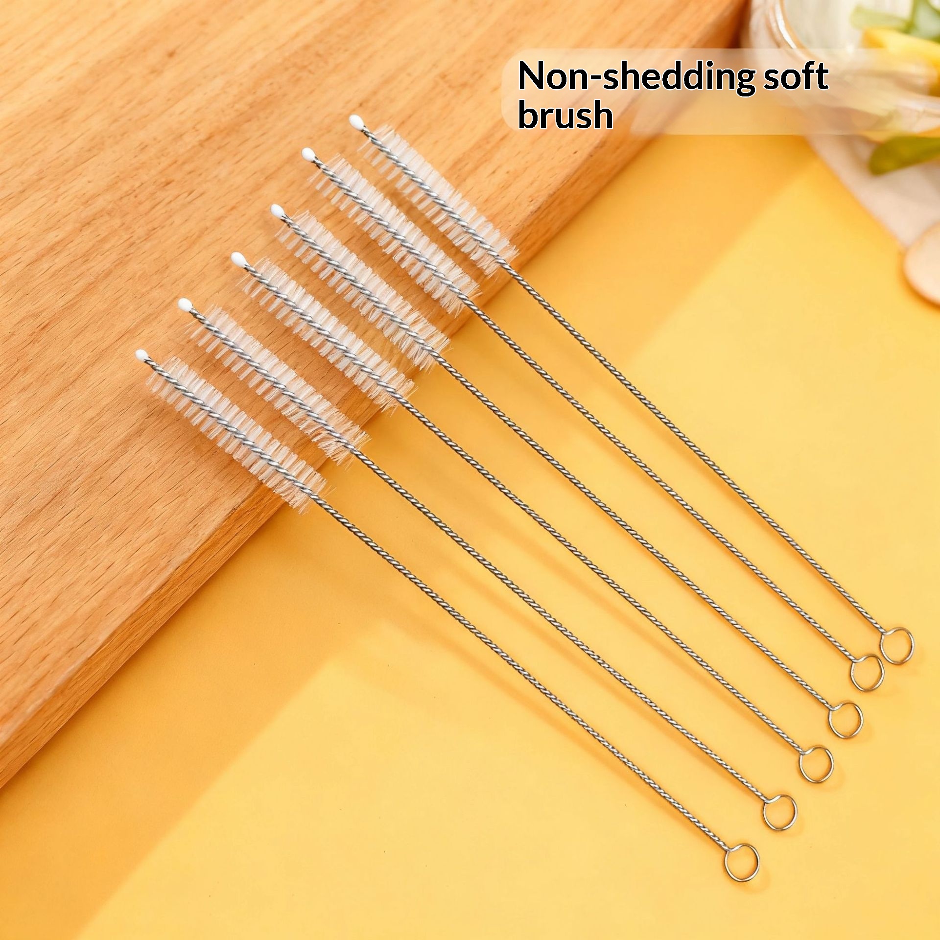 Straw Brush Baby Bottle And Cup Cleaning Brush