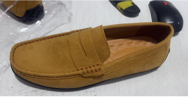 Korean Style Fashion Matte Gommino Men's Fashion Driving Shoes