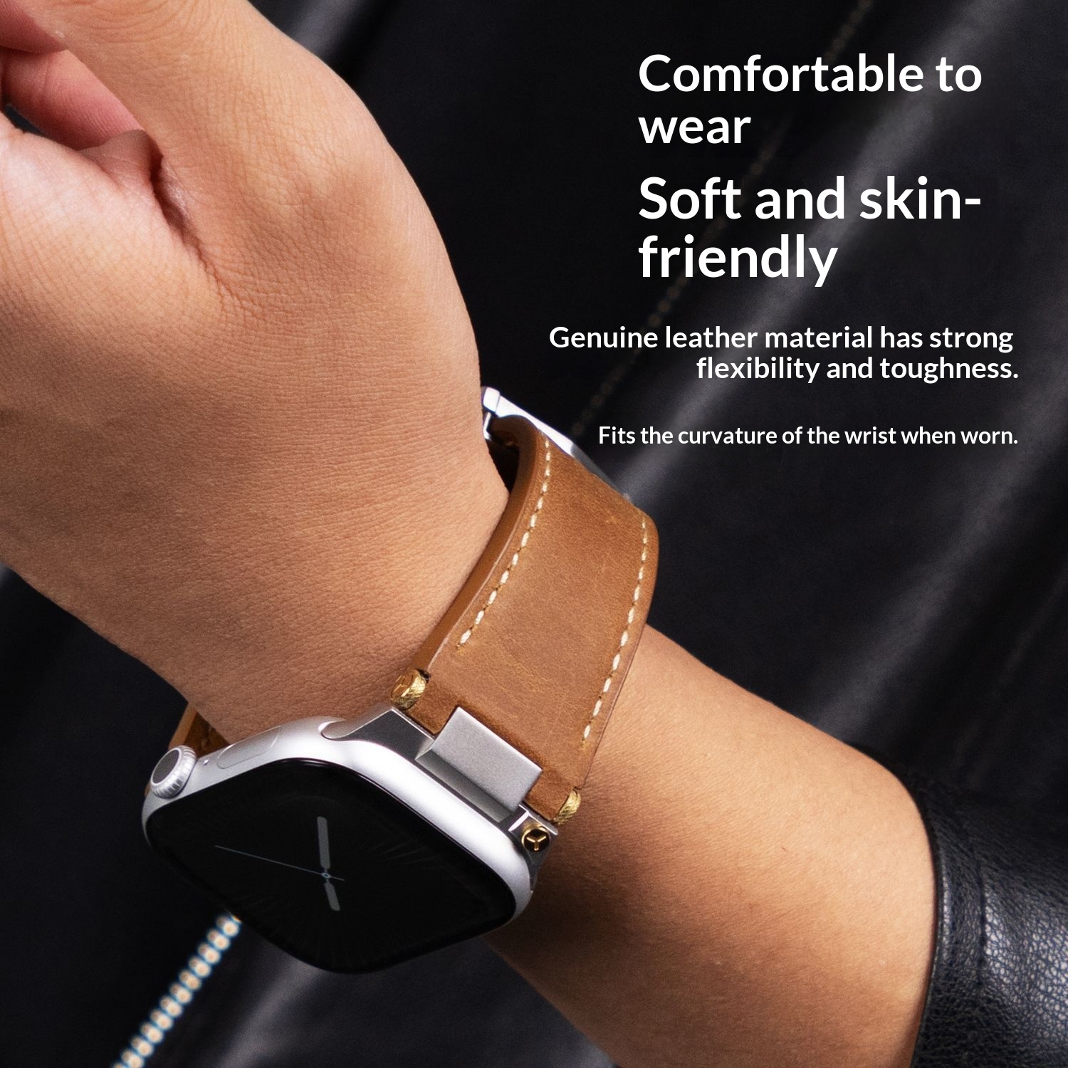 Folding-clasp Modified Metal Connector Watch Strap