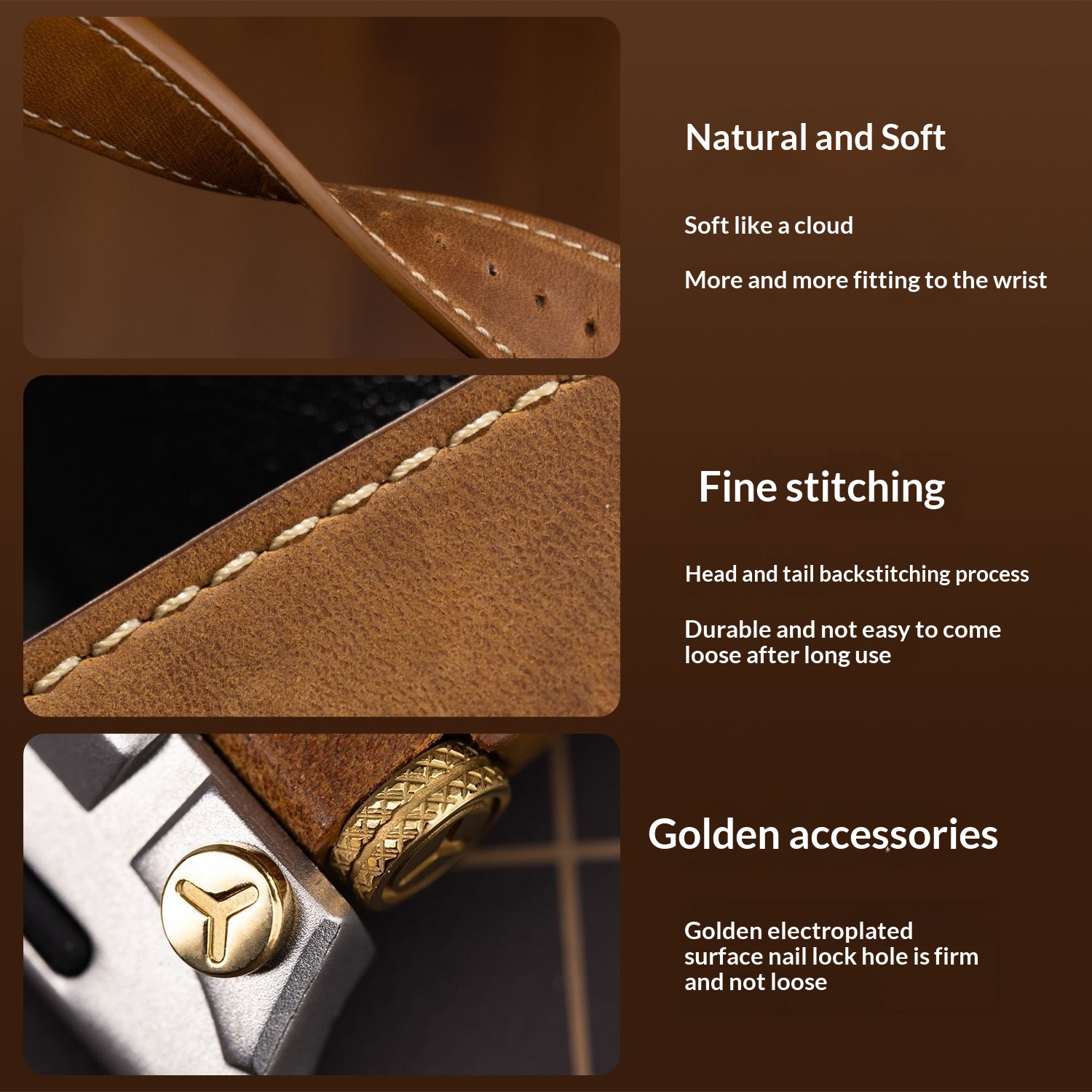 Folding-clasp Modified Metal Connector Watch Strap