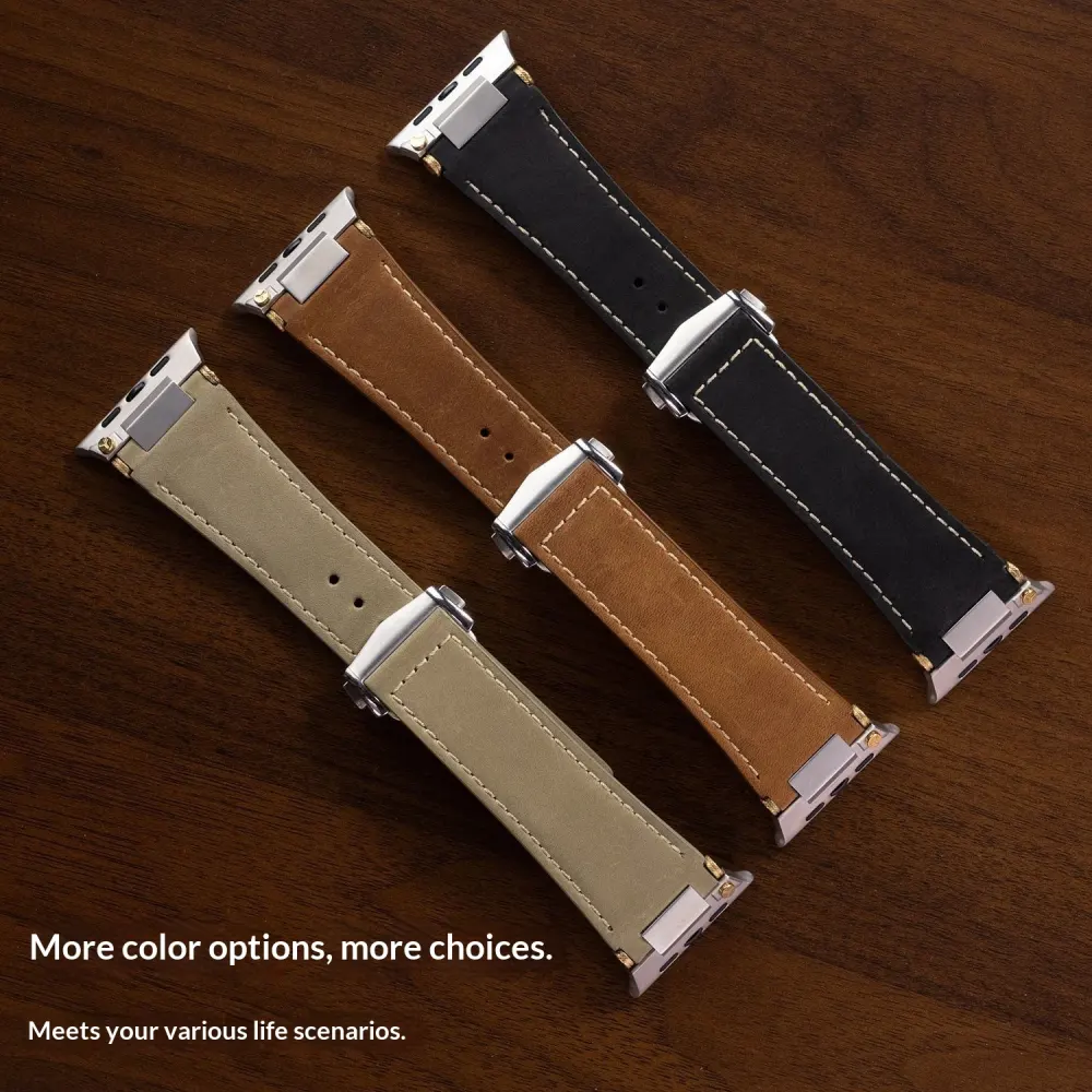 Folding-clasp Modified Metal Connector Watch Strap
