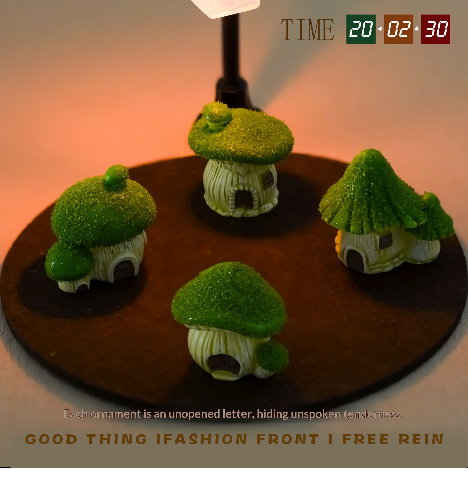 Aquarium Landscape Decoration For The Living Room Resin Desktop Ornament detail photo 2