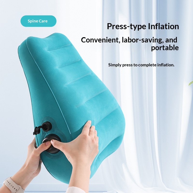 Inflatable Waist Pillow Lumbar Support Cushion