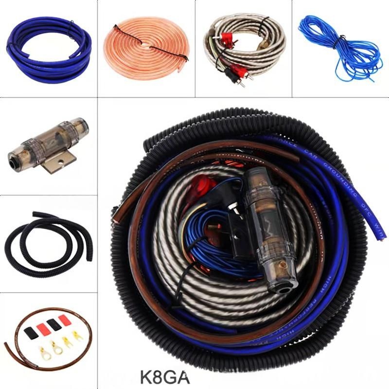 Pure Copper Audio Cables High Power Cables And Car Audio Enthusiast Grade Cables 5