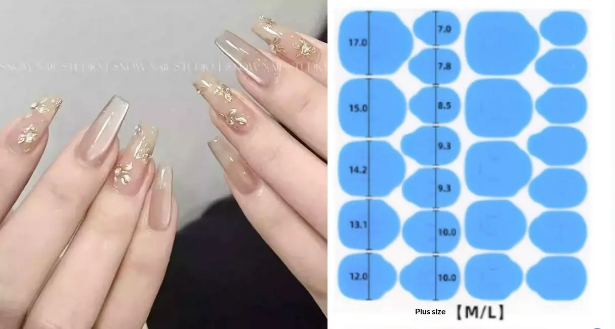 Detachable And Wearable Armor With Delicate Gold Foil Flowers