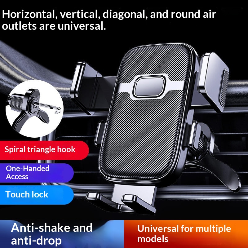 Car Air Vent Spiral Inverted Hook Multi-function Navigation Bracket For In-car Use 4