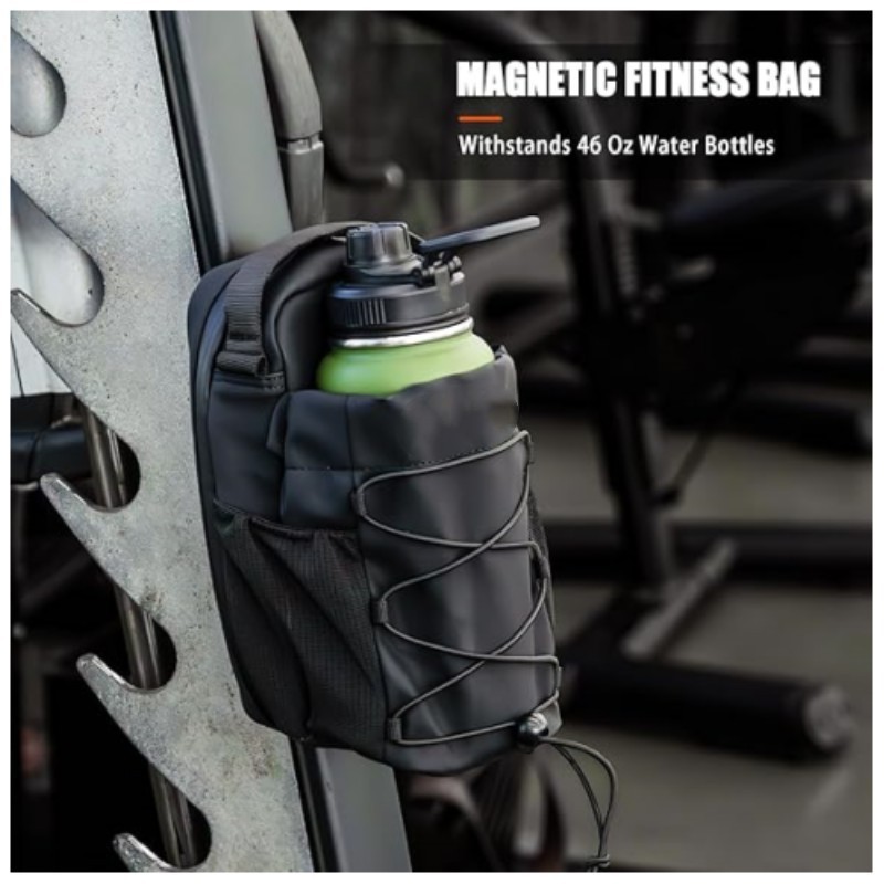 Fitness Magnetic Kettle Bag Crossbody Bag Magnetic Gym Bag For Men And Women Sling Bottle With Magnetic Attachment Water Bottle Holder 2
