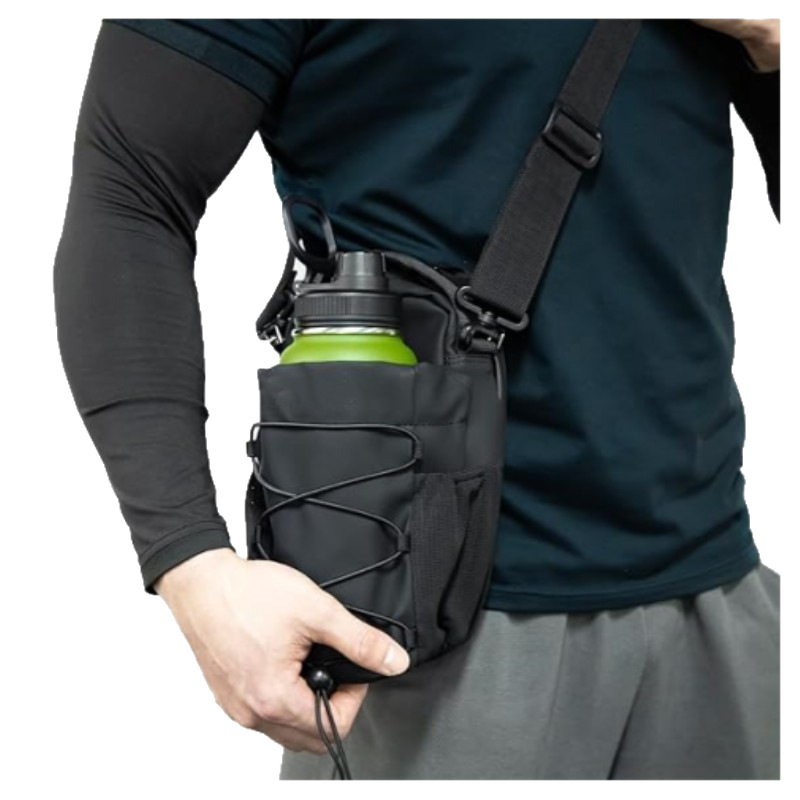 Fitness Magnetic Kettle Bag Crossbody Bag Magnetic Gym Bag For Men And Women Sling Bottle With Magnetic Attachment Water Bottle Holder 6