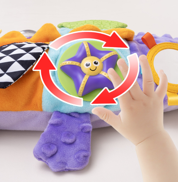 Baby Educational Plush Toy Fine Motor Training 4
