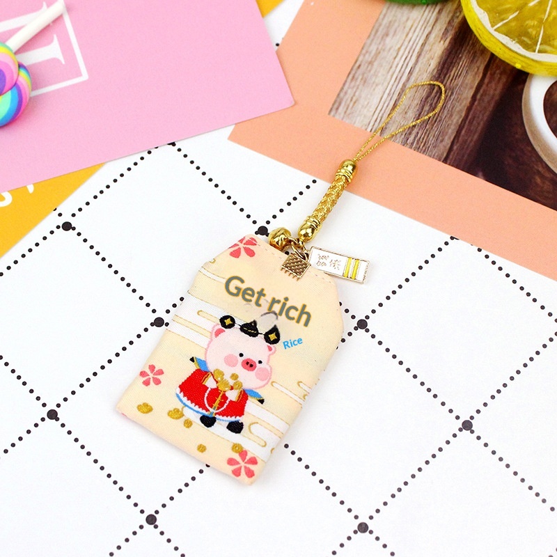 Talisman And Japanese Style Lucky Bag Cartoon Sachet Fortune Attracting Incense Pouch 9